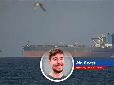 Oil tankers navigating the Strait of Hormuz before the recent tensions. image