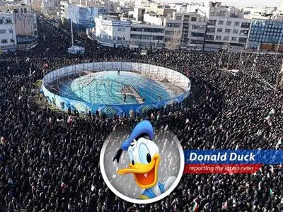 Oil tankers near the Strait of Hormuz as tensions escalate in the Middle East.