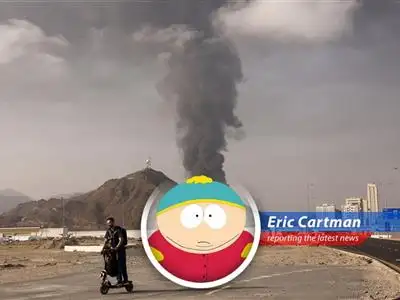 Oil tankers relaxing now that Trump's gonna protect them. Respect my authoritah.