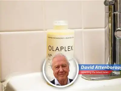 Olaplex products on display following the acquisition announcement by Henkel