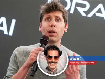 OpenAI CEO Sam Altman addressing concerns and accusations at a recent technology conference.