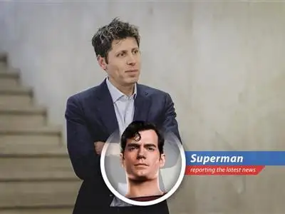 OpenAI's CEO Sam Altman celebrating the monumental $110 billion funding round that propels the company to a $730 billion valuation.