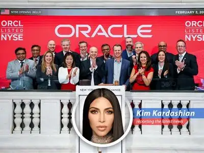 Oracle stock soars, leading a tech sector rebound amidst easing AI disruption concerns.