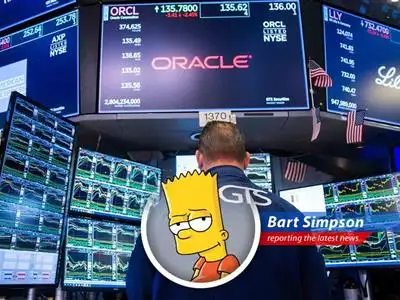 Oracle's stock price is soaring, probably higher than Milhouse's chances with Lisa.