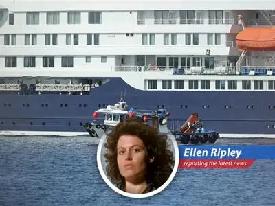 Passengers disembarking from the quarantined cruise ship, embarking on a journey towards isolation and recovery.
