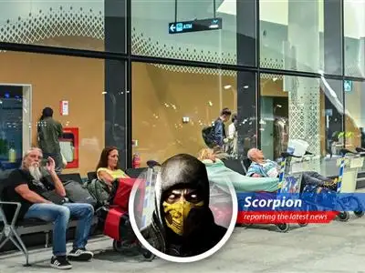 Passengers face uncertainty as flights are cancelled and rerouted due to escalating Middle East conflict.