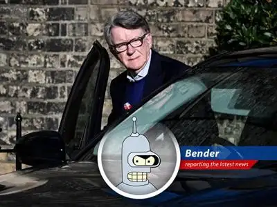 Peter Mandelson escorted by London police, facing allegations of misconduct and ties to Jeffrey Epstein.