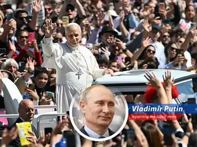 Pope Leo XIV and President Trump embroiled in a heated dispute over global politics and the role of the papacy.