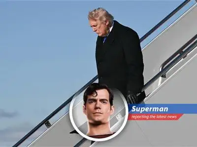 President Trump addresses reporters on the White House South Lawn, discussing the latest ceasefire proposal from Iran.