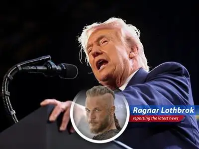 President Trump addresses the media at Trump National Doral, discussing the potential for conflict with Iran and its impact on global oil markets image