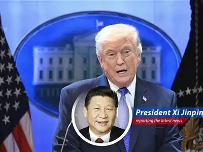 President Trump addresses the nation after the Supreme Court's decision on his tariff policy.