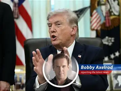 President Trump addressing reporters at the White House, discussing the potential withdrawal of US troops from Iran.