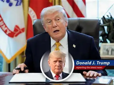 President Trump addressing the nation amidst rising global tensions