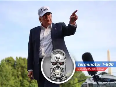 President Trump addressing the nation on Middle East policy.