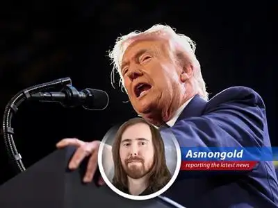 President Trump addressing the press at Trump National Doral, discussing potential strategies regarding Iran and the Strait of Hormuz.