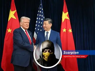 President Trump and President Xi Jinping at a previous meeting; the recent court ruling impacts their upcoming discussions.