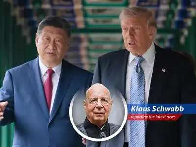 President Trump and President Xi Jinping during the summit where Taiwan's future was discussed.