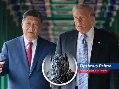 President Trump and President Xi Jinping during their summit in Beijing, addressing the complexities of the US-China-Taiwan relationship. image