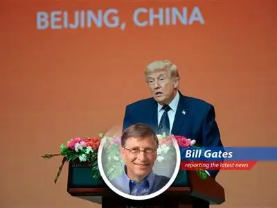 President Trump and President Xi Jinping meet in Beijing, discussing trade, strategic stability, and global conflicts.
