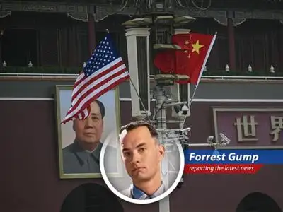 President Trump and President Xi meeting in Beijing, a diplomatic dance with high stakes, like trying to catch a feather in a windstorm.
