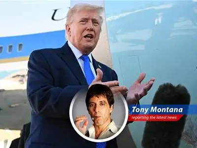 President Trump discusses potential deal with Iran, leading to market fluctuations and speculation about the future of the Strait of Hormuz.