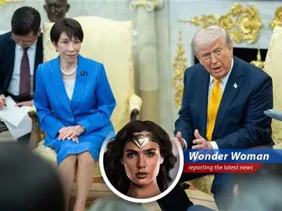 President Trump greets Japanese Prime Minister Sanae Takaichi at the White House, underscoring the evolving global power dynamics.
