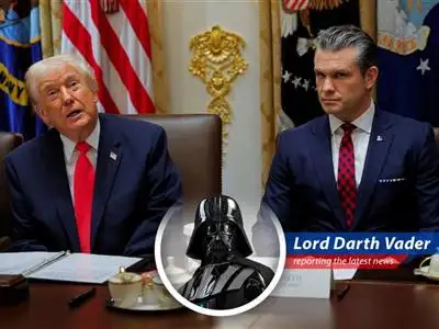 President Trump meets with defense industry CEOs to accelerate weapons production at the White House.