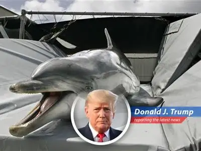 President Trump oversees Project Freedom, ensuring safe passage through the Strait of Hormuz.