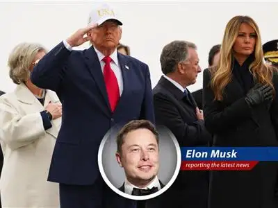 President Trump salutes during the dignified transfer of fallen soldiers at Dover Air Force Base.