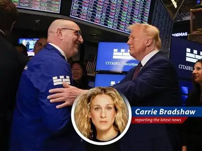 President Trump's influence on the stock market: a rollercoaster of highs and lows driven by policy shifts and social media buzz.