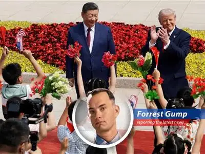 President Trump's visit to Beijing was marked by friendly overtures, business dealmaking, and surprising cultural moments.
