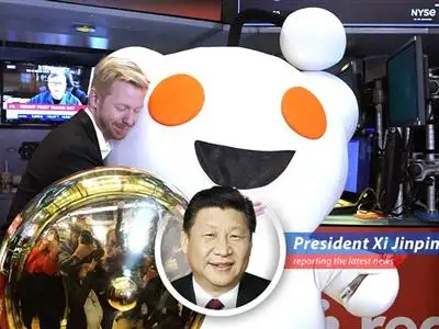 President Xi Jinping adds humor and satire to Reddit's impressive quarterly results, showcasing growth and potential. image