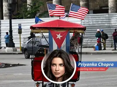 Priyanka Chopra reflects on the evolving global landscape and potential US-Cuba relations.
