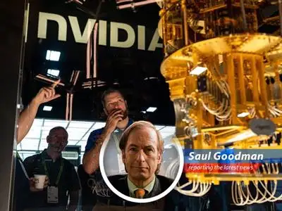 Quantum computing stocks experience a massive surge, fueled by Nvidia's AI advancements.