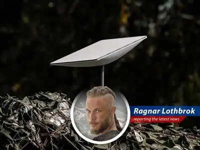 Ragnar Lothbrok weighs in on Starlink's battle against the mighty geomagnetic storm image