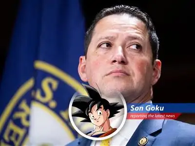 Representative Tony Gonzales addresses supporters during a campaign event in Texas