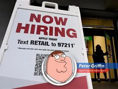 Retail workers stocking shelves, symbolizing the unexpected hiring boom in the retail sector despite economic uncertainties.