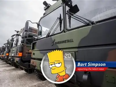 Rheinmetall headquarters, where they're probably not saying, 