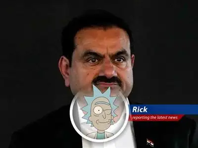 Rick contemplates the complexities of SEC regulations and Adani's dealings. Wubba Lubba Dub-Dub