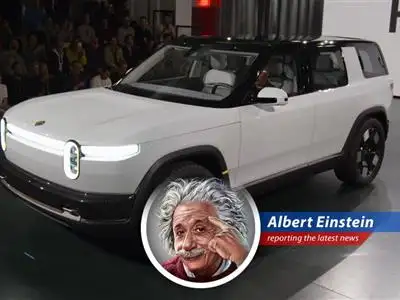 Rivian CEO RJ Scaringe showcases the R2, a smaller, more affordable SUV designed to broaden the company's reach in the competitive EV market.