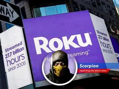 Roku's stock price leaps after a surprisingly strong fourth-quarter earnings report. image