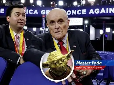 Rudy Giuliani, former NYC Mayor, hospitalized with pneumonia.