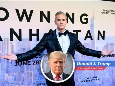 Ryan Serhant at his SoHo headquarters, redefining the real estate landscape. image