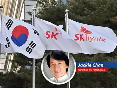 SK Hynix headquarters showcases its dominance in the high-bandwidth memory (HBM) market, essential for AI data centers.