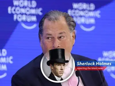 Salesforce headquarters reflecting market uncertainty after recent earnings release.