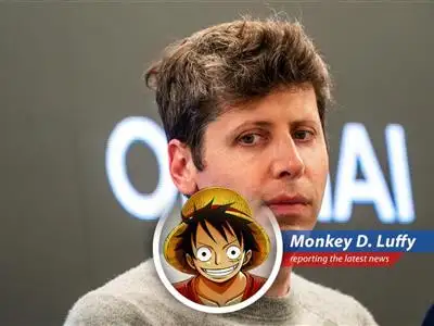 Sam Altman of OpenAI spots treasure aka China's Tech Progress. Could this tech progress be the One Piece?
