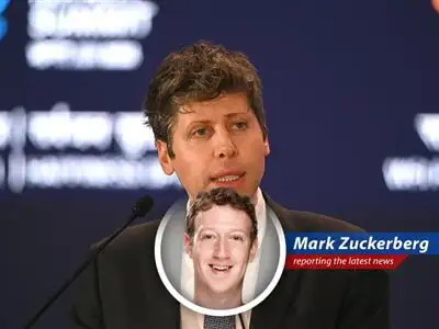 Sam Altman speaking at the India AI Impact summit, defending AI's resource demands.