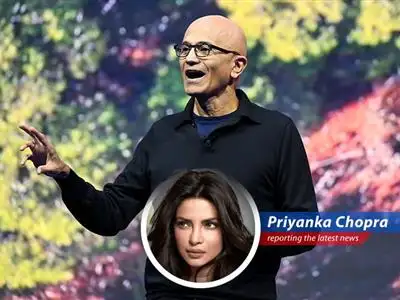 Satya Nadella showcases model choice, highlighting Microsoft's embrace of both Anthropic and OpenAI in its AI strategy.