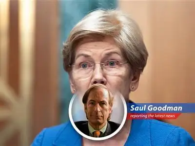 Senator Elizabeth Warren addresses the Senate Banking Committee, highlighting concerns over Kevin Warsh's nomination. image