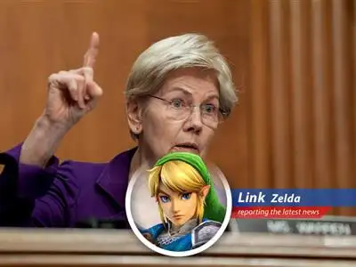 Senator Elizabeth Warren expresses concerns over potential crypto bailouts. image